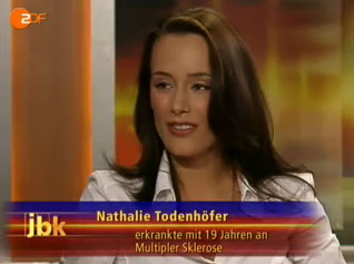 Nathalie Todehöfer bei Johannes B. Kerner